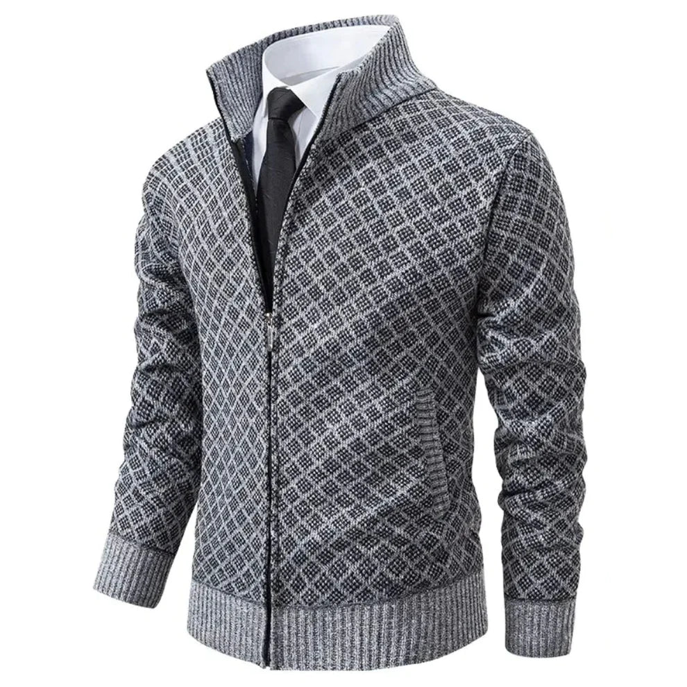 Gabriel™ | Cardigan en jacquard tricoté