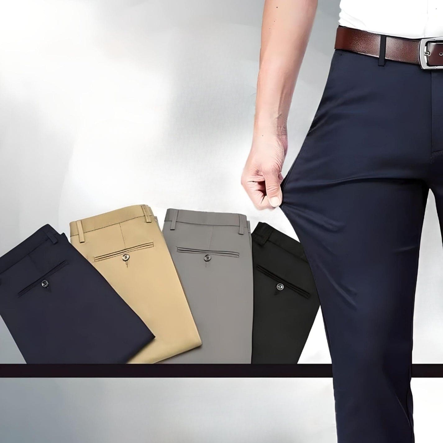 Jeffrey | Pantalon extensible confortable pour toutes les occasions