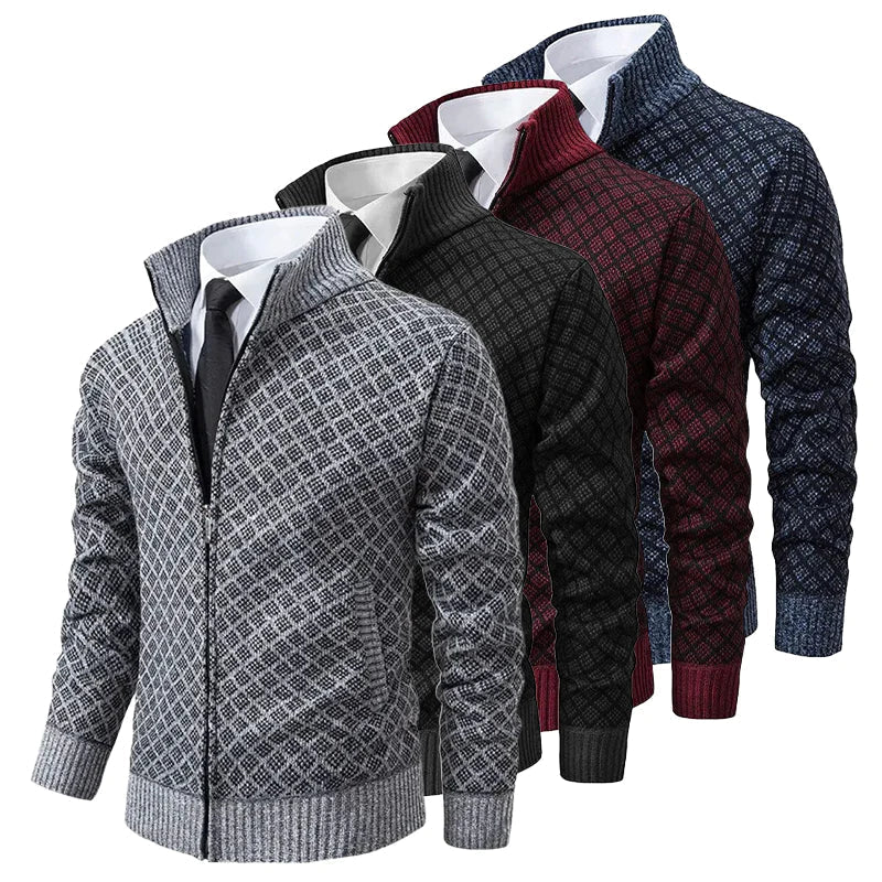 Gabriel™ | Cardigan en jacquard tricoté